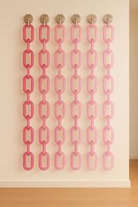 Cadena Decorativa de Resina Epoxi para Pared, Arte para Sala de Estar y Dormitorio, Diseño Único, Cadena Hecha a Mano para Decoración del Hogar - Product Image 4