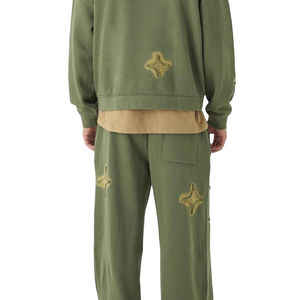 Sudadera con Capucha Personalizada con Estampado y Bordado, Diseño Holgado, Estilo Urbano, para Hombre, con OEM - Product Image 4