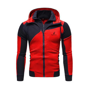 <b>Trendy</b> Look Zipper <b>Hoodie</b> With Adjustable Hood Design Comfortable Fleece Basics Zipper <b>Hoodie</b> With Simple Look - Product Image 1