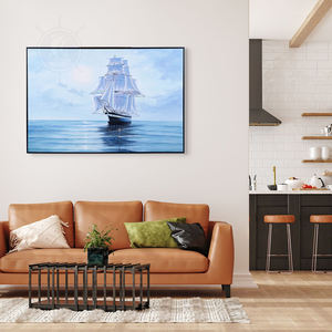 Moonlight's Reflection <b>Canvas</b> Wall <b>Art</b> 119.4L X 3.3W X 78.7H cm Wood for Home Decoration Wall Hanging - Product Image 5