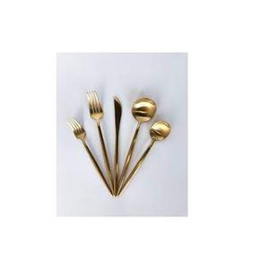 Cuillère en laiton de haute qualité en forme de feuille poignée de conception différente cuillère en laiton et nouveau design prix de gros - Product Image 4