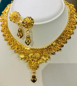 ชุดสร้อยคออัญมณีผีเสื้อสำหรับเด็กผู้หญิง,ของขวัญวันลูกสาวทองคำ18K พร้อมส่งสต๊อกจำนวนมาก - Product Image 6