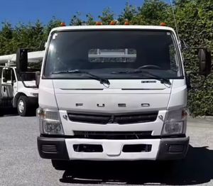Prêt à l'emploi, occasion 2013, Mitsubishi Fuso FE160, plateau plat de 14 pieds, diesel, faible kilométrage - Product Image 2
