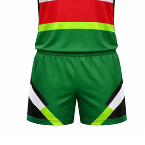 Wholesale New <b>White</b> Color Volleyball <b>Jersey</b> <b>Shorts</b> & Uniform Volleyball Wear Custom Design Sublimation Digital Print for Mens - Product Image 4