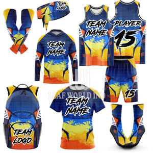 Chemise de basket-ball personnalisée par sublimation Uniforme d'entraînement personnalisé Kit complet Design Maillot de basket-ball - Product Image 1