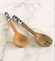 High Quality Wood <b>Salad</b> <b>Spoon</b> Serving Tool Fruit Dessert <b>Salad</b> Servers Hands Simple Product Wood Hand <b>Salad</b> <b>Spoon</b> Home & Kitchen - Product Image 5