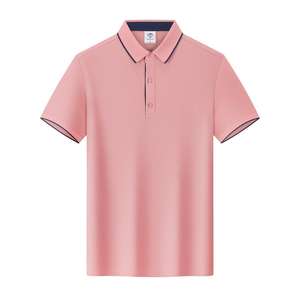 T-shirt d'été pour homme de bonne qualité, anti-plis, tricoté, 100% coton, imprimé, avec poche, multicolore, col rond - Product Image 4