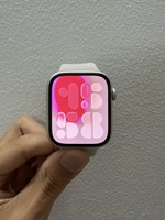 Reloj Serie 8 con Caja Cuadrada de Aluminio, Pantalla AMOLED, Navegación GPS, Brújula, Monitor de Frecuencia Cardíaca, 45 mm, Acero Inoxidable, Control Remoto