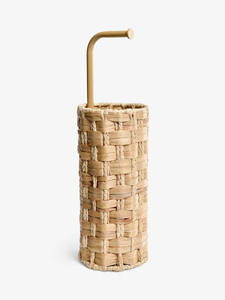 New collection of bathroom <b>accessories</b> from Vietnam, handicraft <b>toilet</b> paper holder basket for natural bathroom decor. - Product Image 4