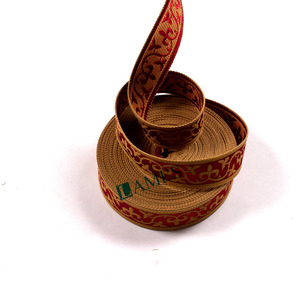 La mejor calidad, diseño de logotipo personalizado, trenzas de encaje, uniformes de oficiales, trenzas de encaje, galón artesanal - Product Image 1