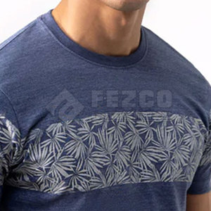 T-shirts élégants à demi-manches pour hommes au meilleur prix 100% coton Worest Fabric Street Wear avec design vierge T-shirts pour hommes à quantité minimale de commande bas - Product Image 6