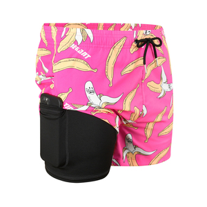 High Quality Swimwear <b>Men</b> Recycled Swim Shorts Lightweight Swim <b>Trunks</b> Beach Shorts Custom Logo for <b>Men</b> Only - Product Image 6