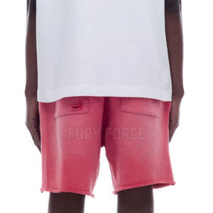 Offre Spéciale coton fait léger Sun Fade Shorts respirant coupe ample meilleure vente Shorts pour hommes - Product Image 6