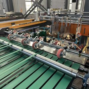 自動スタッカー1400mm 2ロール段ボールシートロータリーブレードクラフト紙シートマシン価格 - Product Image 5