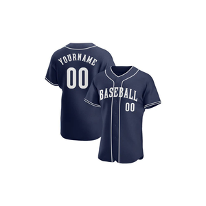 Uniformes de baseball vierges personnalisés de haute qualité Vêtements de sport pour adultes en gros-Maillots et chemises respirants dans les grandes tailles - Product Image 4
