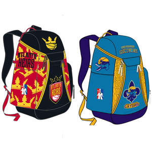 Sac à dos de sublimation pour équipe d'extérieur, logo personnalisé, vente en gros, sports, randonnée, école, voyage, motif lettres, luxe, 20-35L, SSTB-0059 - Product Image 4