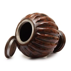 Handmade Turn Wood & Resin Cremation Urn for Human for Male Female <b>Keepsake</b> Urn <b>Box</b> for Adults - Product Image 3