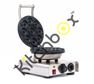 เครื่องทำโดนัทขนาดเล็กสำหรับงานอุตสาหกรรมใช้ในครัวพร้อมโครงสร้างสแตนเลสเคลือบสารกันติดทนนาน1ปี - Product Image 1