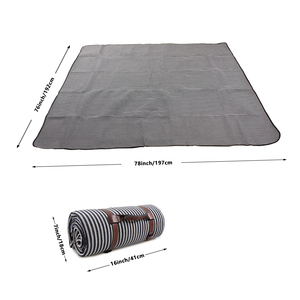 Venta al por mayor caliente <span class=keywords><strong>impermeable</strong></span> viaje Camping <span class=keywords><strong>Picnic</strong></span> <span class=keywords><strong>manta</strong></span> plegable al aire libre con alta calidad personalizada - Product Image 2