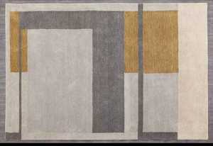 ใหม่เคอร์คธรรมชาติสีเทาแบบดั้งเดิมสไตล์ปาร์เซียนทำด้วยมือพรมขนสัตว์100% กระจุกขายดีเซ็ตพรมปูพื้นปรับแต่งได้แบบนุ่ม - Product Image 5