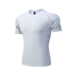 Nouveaux vêtements de fitness décontractés T-shirt de sport personnalisé pour homme - Product Image 5