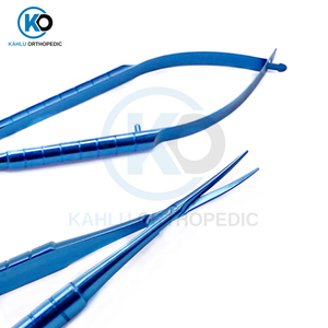 Kapsulotomy-Tijeras de Vannas, instrumentos quirúrgicos oftalmológicos de titanio de 12,5 cm, ortopédicos - Product Image 3