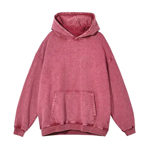 Sudadera con capucha de lavado ácido de alta calidad con logotipo personalizado para hombre, Sudadera con capucha Unisex de gran tamaño lavada con tinte de corbata de alta calidad - Product Image 6