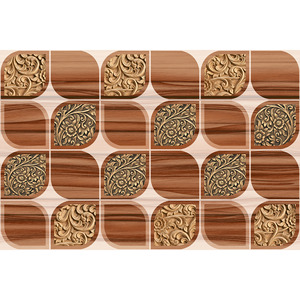 Carreaux muraux décoratifs les plus vendus en taille 300x450 8mm d'épaisseur QI 9044 Carreaux de céramique émaillés pour salle de bain, cuisine, salon - Product Image 1