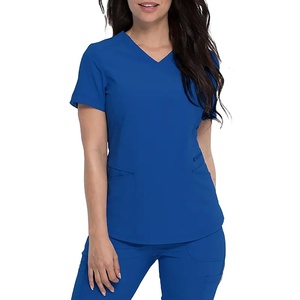 Wholesale Female Scrub Nursing Uniform <b>Sets</b> Medical Women Scrub Suit Custom High Quality Hospital <b>Doctors</b> Scrubs <b>Sets</b> 2026 - Product Image 3