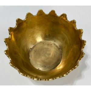 Tazón de Metal Dorado para Alimentos y Aperitivos, Calidad Premium, Hecho a Mano, Tazón de Comida Pulido en Oro Más Vendido en India - Product Image 5