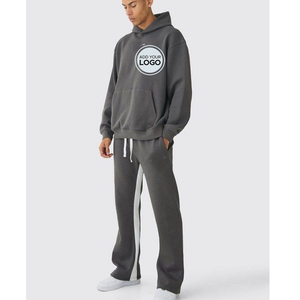 Chándales para hombre, chándal de estilo callejero, ropa deportiva de bloque de color llamativo para hombre/mujer - Product Image 1