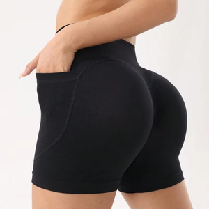 Trendy Sporty Women High Waist Yoga <b>Shorts</b> Hip Lifting Running Fitness Workout <b>shorts</b> for women women's <b>shorts</b> - Product Image 1