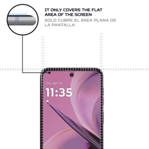 ฟิล์มกันรอยหน้าจอ ANTISHOCK สำหรับโมโตโรล่า โมโต G55 5G ฟิล์มป้องกันระดับพรีเมียม - Product Image 4