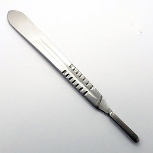 <b>Scalpel</b> Blade Handle Custom Sizing Straight Rounded Handle Surgical Dissecting Tools Instrument - Product Image 3