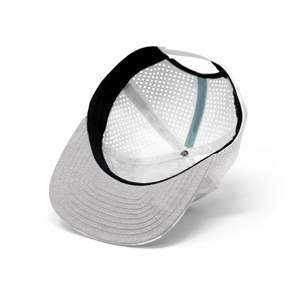 หมวกแก๊ปเบสบอลสีทึบปักโลโก้ได้ตามต้องการหมวกเบสบอล5แผง - Product Image 5