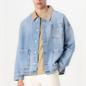 Chaqueta vaquera de marca para hombre disponible para etiquetas personalizadas Pedidos a granel y etiquetas privadas - Product Image 3