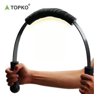 TOPKO Formation Portable Flexi Pilates Exercice Flex Bar Balancer Bâtons Élastique Fitness Bar Flex Flexi Vibrant Bar