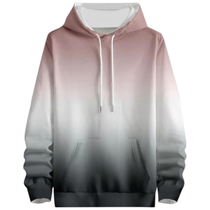 Sudadera de manga larga de moda para hombre Sudadera con capucha impresa en 3D con bordado hecho de poliéster/algodón para primavera - Product Image 6