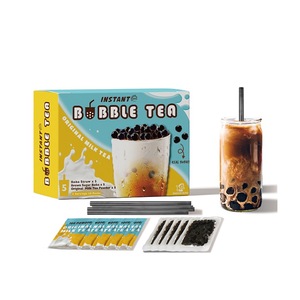 ชุดใส่รสชาติแบบบอลมันสำปะหลังเข้าไมโครเวฟส่วนผสมชานมฟองสำเร็จรูปบรรจุในกล่อง - Product Image 1