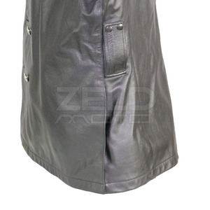 GENUINE Vestes en cuir pour hommes d'hiver Veste en cuir noir de haute qualité/Veste en cuir pour hommes 2025 - Product Image 4