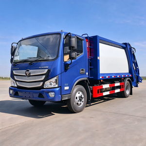Camion compacteur de déchets Foton Aumark 12 mètres cubes, 4x2, diesel Euro 5, pour l'assainissement urbain et le transport de déchets - Product Image 1