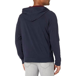 Hoodie court zippé à col roulé pour femme, personnalisé, 600 g/m², 100 % coton, anti-plis, respirant, avec manches tombantes - Product Image 5