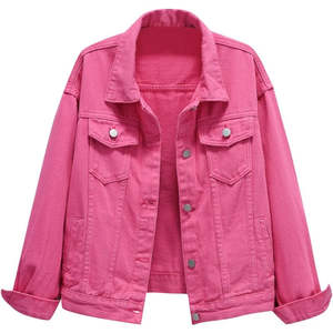 Chaquetas Vaqueras de Moda para Mujer Disponibles a un Precio Razonable, Ropa de Calle, Chaqueta Vaquera de Invierno Cálida para Mujer - Product Image 1