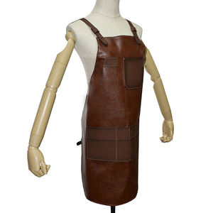 High Quality Durable Leather Salon Barber Apron Durable Unisex Multi-Pocket Apron - Product Image 2
