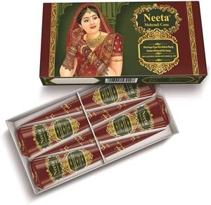 Conos Neeta Mehndi (Pack de 4 conos) - Product Image 1