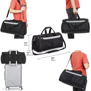 2026 Customized <b>Sports</b> Gym <b>Bag</b> Workout Gym <b>Bag</b> With Shoes-Compartment Wet-Pocket For Men and <b>Women</b> Made By Sweden - Product Image 6
