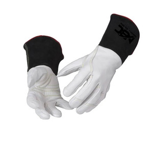 Haute qualité XL cuir de grain supérieur peau de chèvre vache fendu matériel Tig bâton gants de soudage Premium anti-dérapant sécurité ignifuge - Product Image 1