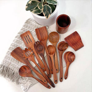 Unique kitchen tools wood <b>utensils</b> food-safe spatulas for restaurant home use <b>wooden</b> cooking spatula - Product Image 6