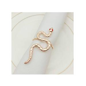 Vente en gros de ronds de serviette de table de mariage avec tête de cheval au design moderne Réglage de table écologique en métal de première qualité - Product Image 2