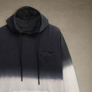 Sudadera con capucha y cremallera de marca personalizada OEM, conjunto de chándal de otoño para correr de lana para hombre, conjunto con bolsillo para invierno - Product Image 6